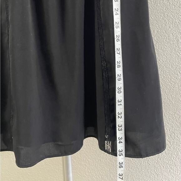 American Eagle Outfitters Black Lace Back Sundress Size 8 - Picture 4 of 5